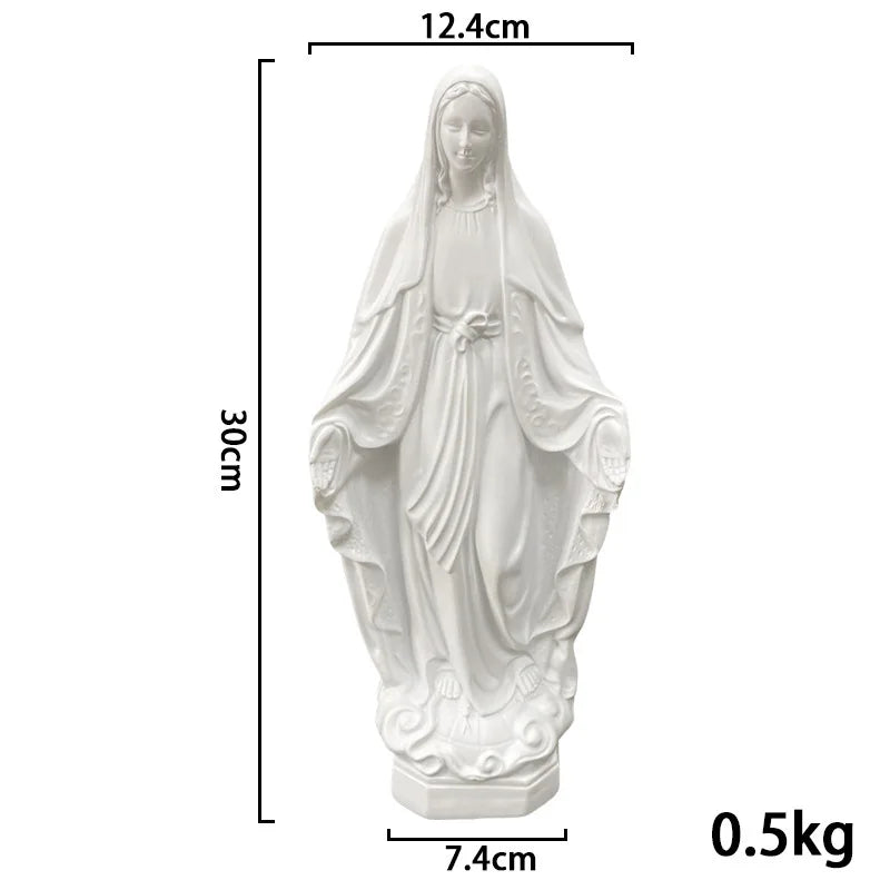Our Lady of Guadalupe Figure Virgin Mary Statue Religious Ornament Mother God Gift