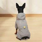 Windproof Dirt Resistant Dog Bodysuit Lightweight Outdoor Puppy Romper
