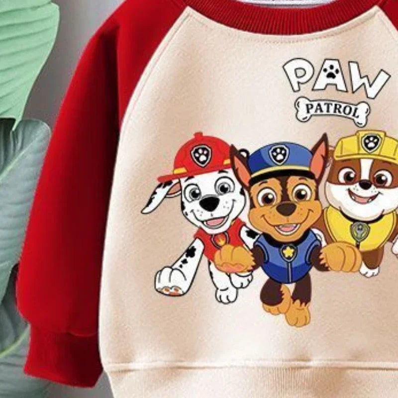 PAW Patrol Boys Spliced Long Sleeve Sweatshirt and Trousers 2-Piece Set
