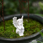 5pcs Miniature Baby Angels Flowerpot Decor Figurines Fairy Garden Bonsai Accessories