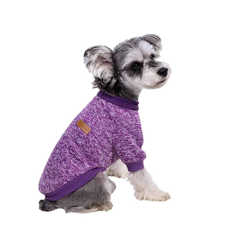 Winter Dog Clothes for Small Dogs Warm Dog Vest French Bulldog Sweatshirt Puppy Cat Costume Chihuahua Coat Schnauzer Pug Outfits