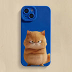 Funny Cool Cat Matte Case for iPhone 17 16 15 14 13 12 11 Pro Max