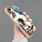 Cartoon Astronaut Case for Redmi Note 13 12 11 Pro Plus 12S 11S