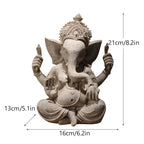 Resin Indian Ganesha Shiva God Statue Lord Hanuman Hindu Buddha Religious Feng Shui