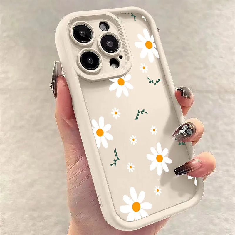Daisy Flowers Case for Xiaomi Redmi Note 13 12 11 Pro Plus 12S 10S 13C 14C