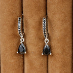 New Design Stainless Steel Small Hoop Earring Colourful Zirconia