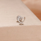 1PC Stainless Steel Star Moon Cartilage Piercing 18K Gold Plated