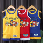 PAW Patrol Boys Basketball Vest and Shorts 2-Piece Set Summer Sport Suit
