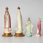 12cm 20cm Resin Our Lady of Fatima Statues Virgin Mary Sculpture Catholic Altar