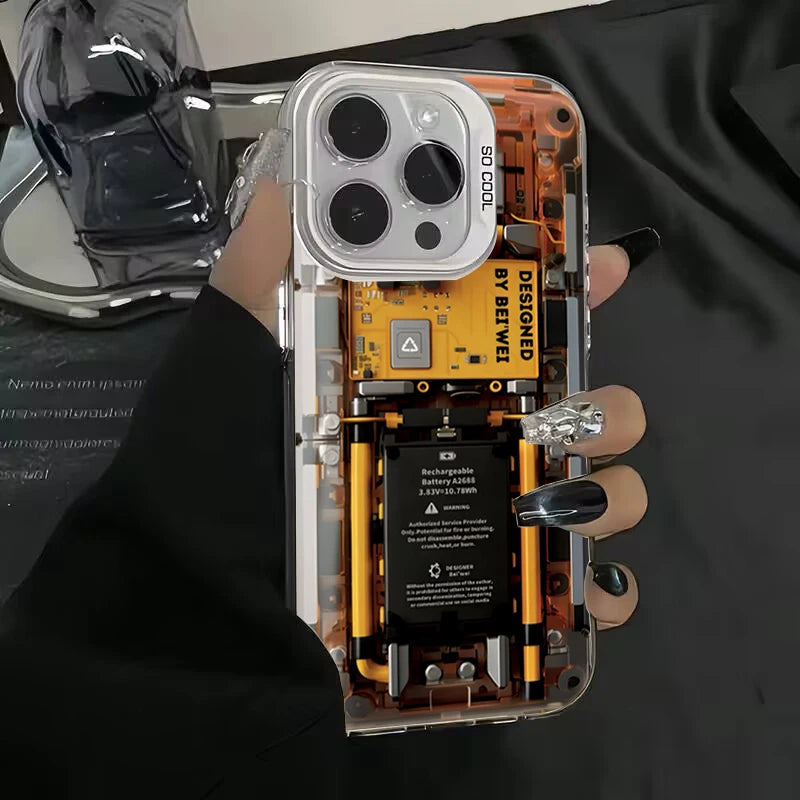 Circuit Board IMD Case for Xiaomi Poco F6 X6 M6 Pro Mi 14 13 12T