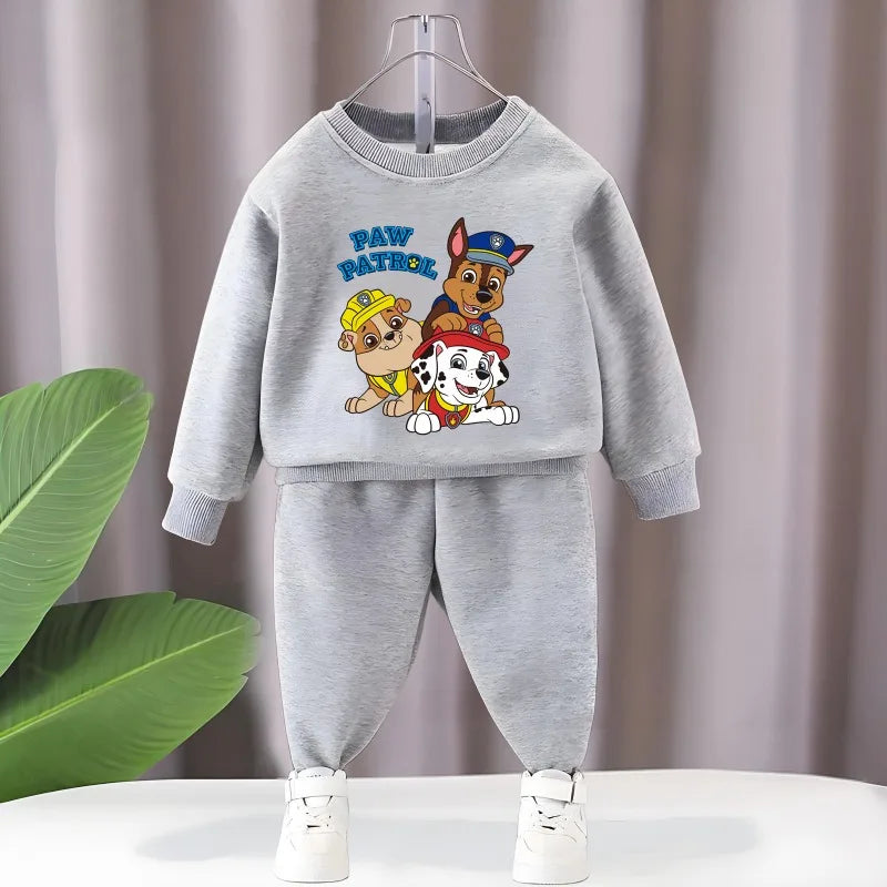 PAW Patrol Boys Hoodies and Trousers 2-Piece Set Spring Casual Sport Suit